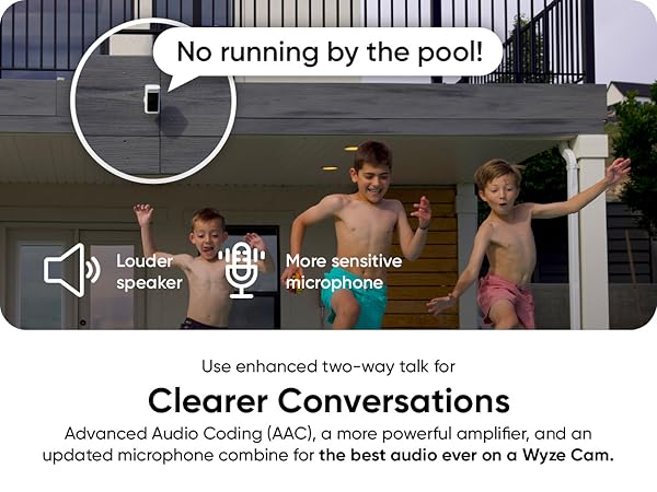 Wyze Battery Cam Pro Two-Way Audio