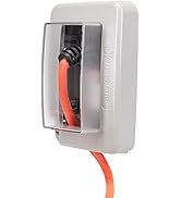 Intermatic WP6000G Low-Profile In-Use Weatherproof Cover, Gray - Durable Outdoor Outlet Protectio...