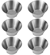 Yoku Made Heavy-duty Stainless Steel Small Bowl, No colied Edge, Brushed Finish, 4.5 Inches Diame...