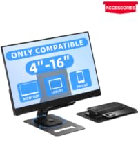 Ingnok 15.6Inch Dual Portable Monitor, Foldable Screen for Laptop