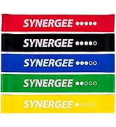 Synergee Exercise Fitness Resistance Band Mini Loop Bands That Perform Better When Working Out at...