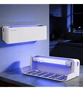 2pack Fly Catcher Indoor,Fruit Fly Traps Indoor for Home,Wall Sconce Fly UV Light Trap for Captur...