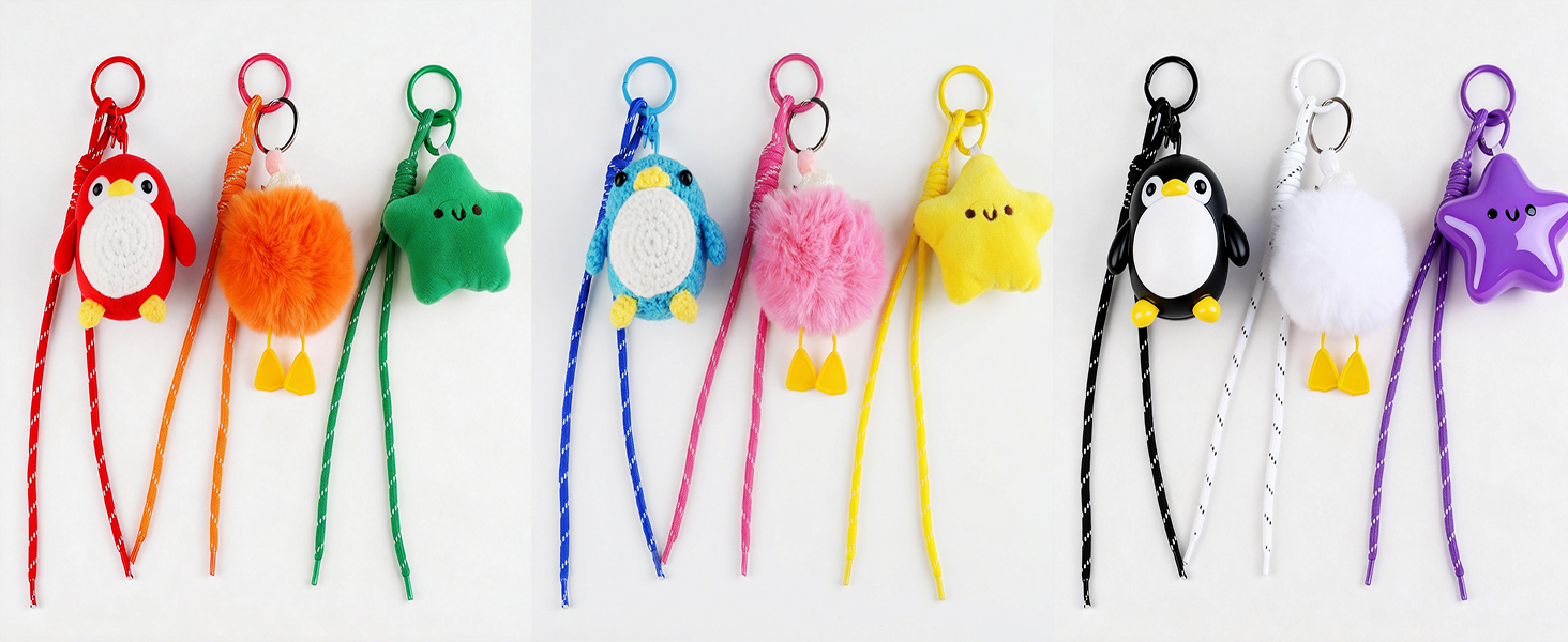 paracord bag charm