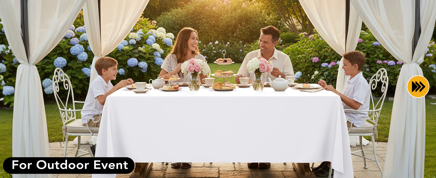 Rectangle Table Covers for Weddings