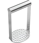 Cook Guy Heavy Duty Potato Masher – Premium Stainless Steel Food Masher for Potatoes, Avocados, B...