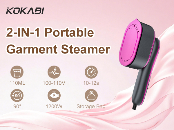 KOKABI Travel Steamer for Clothes