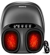 Shiatsu Foot Massager Machine with Heat &amp; Remote, 2026 Upgraded Deep Kneading Feet Massager for P...