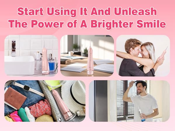 Tovendor Water Dental Flosser Teeth Cleaner Pick