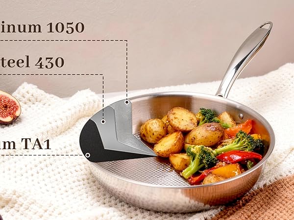 titanium frying pan