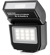 Ulanzi SL03 Mini Flash Speedlite - GN8 Powerful 6500k On-Camera Flash Light, 4 Power Levels, Comp...