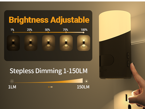 Dimmable night light