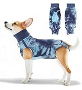 GLIDESMOOTH Recovery Suit for Dogs, Dog Onesie Suit for Post-Surgical, Dog Recovery Suit, Dog Clo...