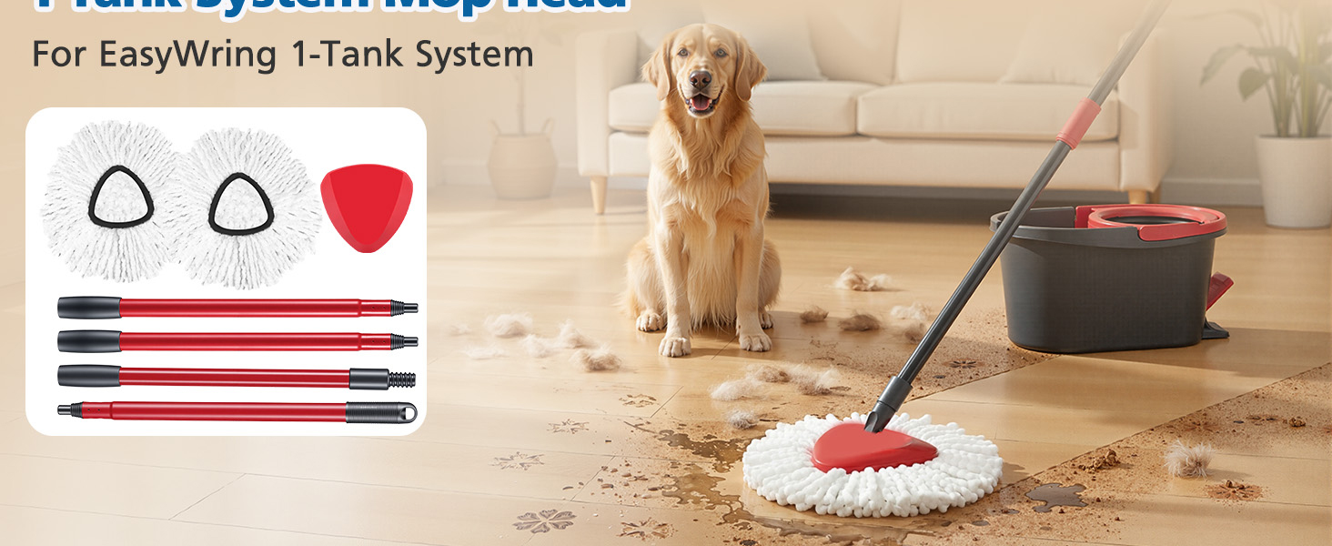 Spin Mop Replace Head