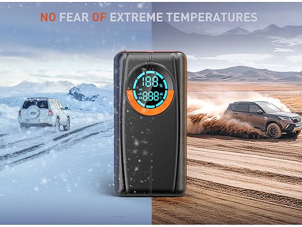 Jump Starter with Air Compressor