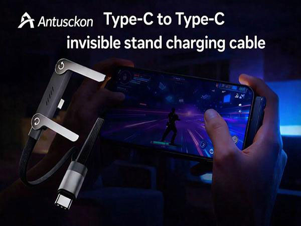 invisible stand charging cable
