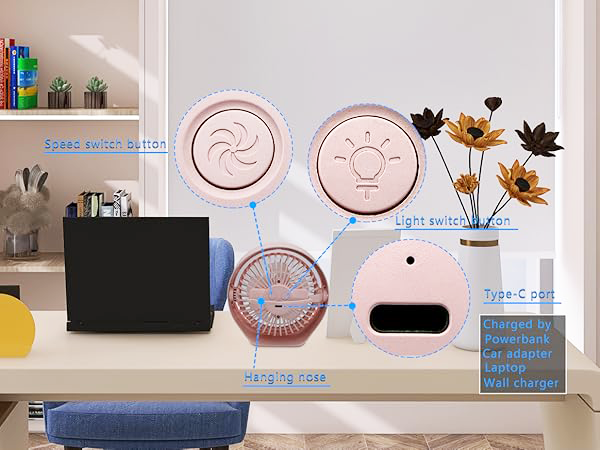 small fan small desk fan desk fans small quiet desk fan pink fan table fan portable fan