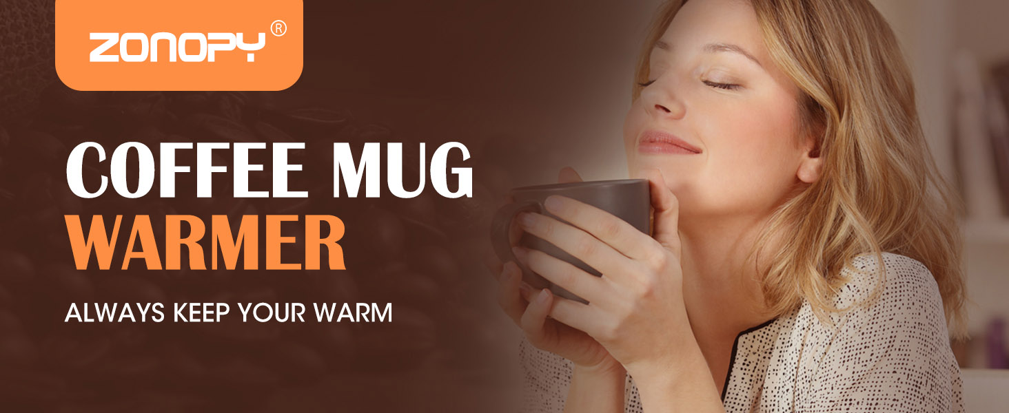 3-Temp Settings USB Coffee Mug Warmer