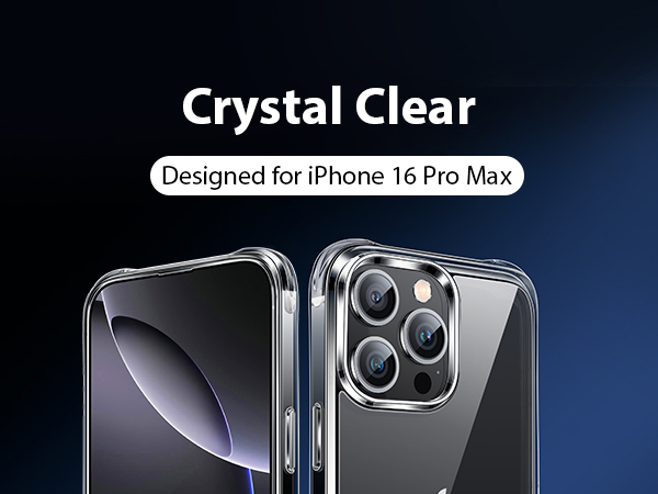 iPhone 16 pro max case clear