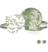 16 pcs Dinnerware Set, Green