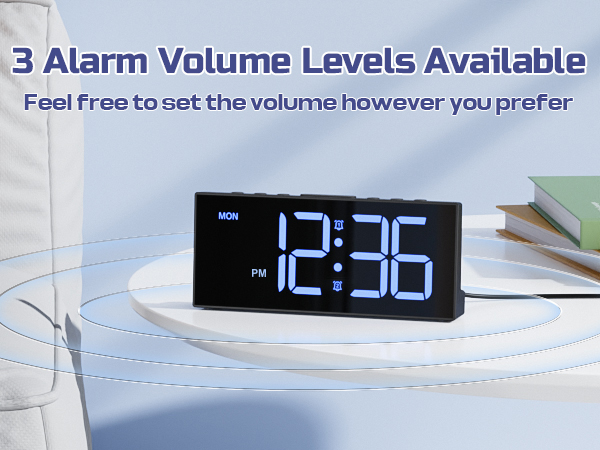 bedroom alarm clock
