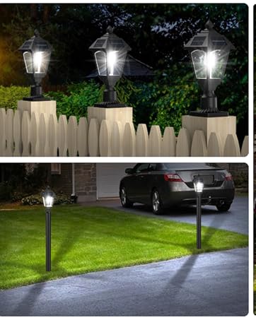 solar lamp post light