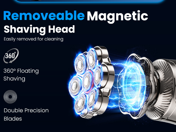 7D Head Shaver for Bald Men