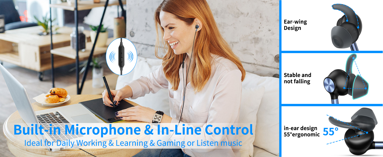 usb headphones with microphone for pc