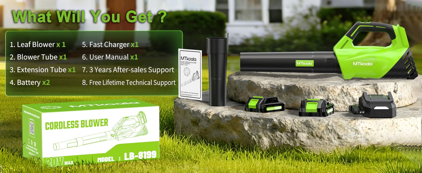 electric leaf blower