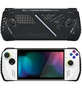 PlayVital ABSOLUTE TPU Protective Case for ROG Ally, Anti-Slip Grip Cover with Joystick Caps for ...