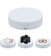 Mcbazel 360 Degree Rotating Display Stand, 5.4 Inches Electric Rotating Turntable with Low Noise ...