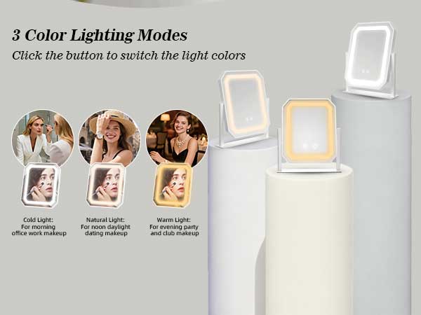 makeup mirror with lights