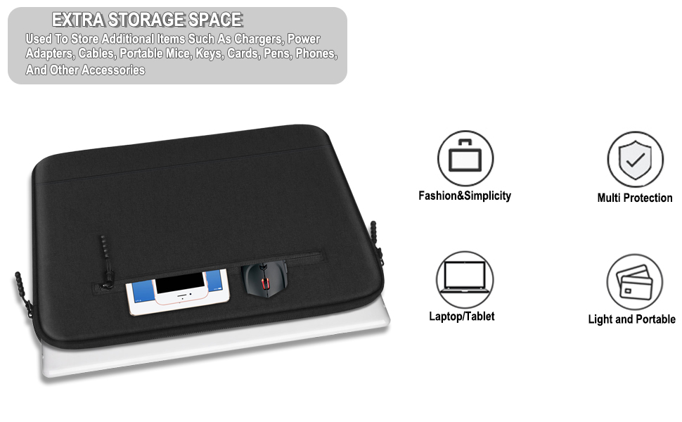Laptop Sleeve Case 15.6 Inch,