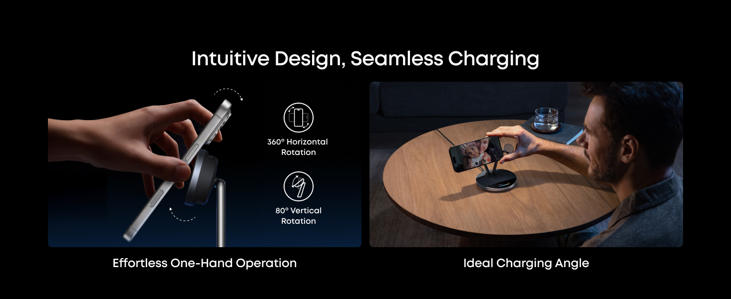 Flexible Charging Angles