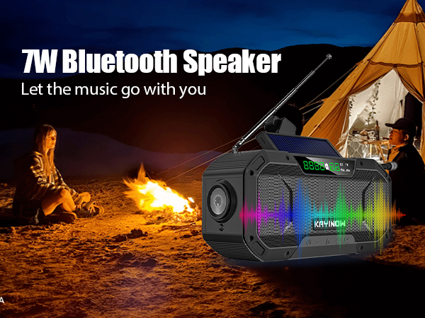 portable radio with bluetooth radio bluetooth bluetooth speakers with fm radio crank rado