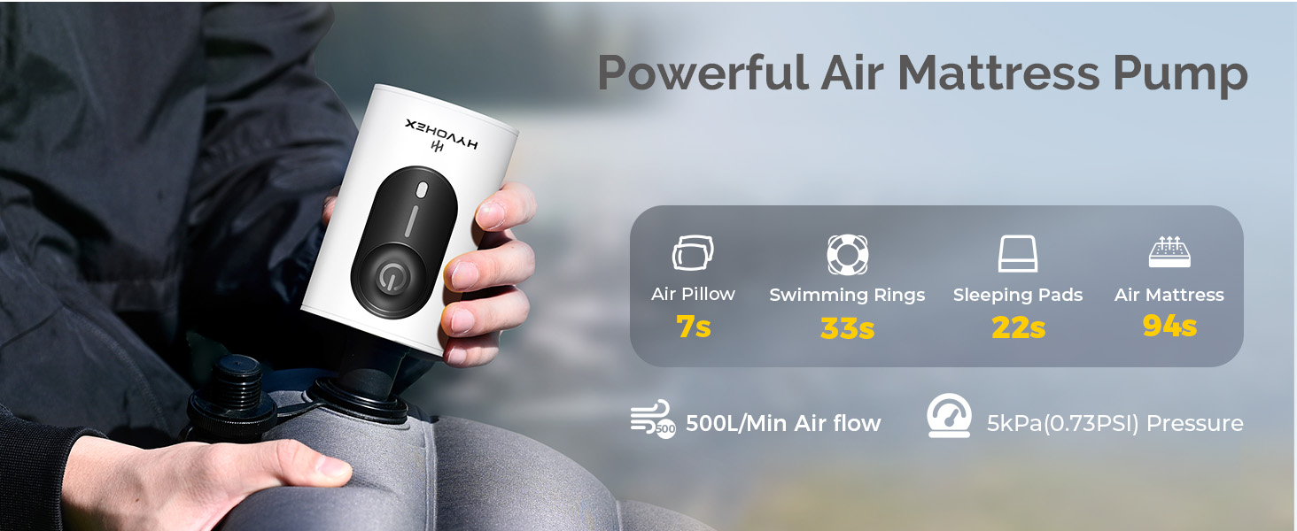 Portable Air Pump for Inflatables