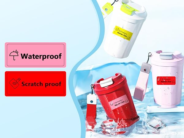 Long Lasting Label Maker Paper Office Custom Stickers for Label Maker