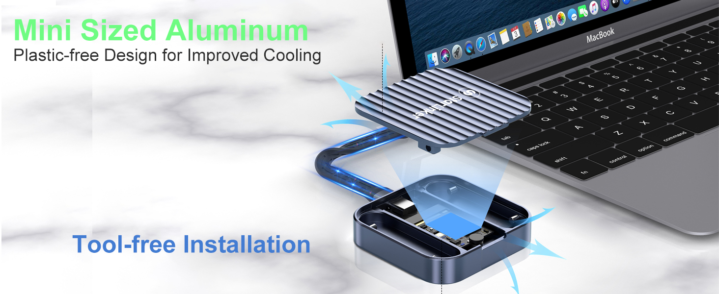 Mini Aluminum with plastic free design