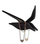 Mirror based Jewelry Organizer / Set of 3 Jewelry Hangers resemble migrating birds when attached ...