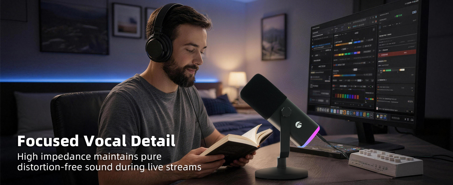 Gaming XLR/USB Microphone
