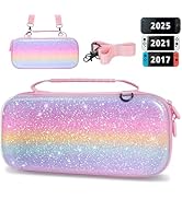 TIKOdirect Carrying Case for Switch 2(2025)/ Switch/ OLED, Glitter Shockproof Protective Portable...
