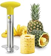 Pineapple Corer, [Upgraded, Reinforced, Thicker Blade] Newness Premium Pineapple Corer Remover, S...
