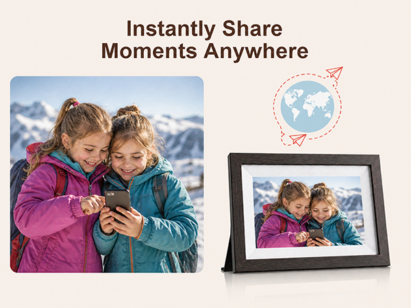 Instantly Share Monments Anywhere