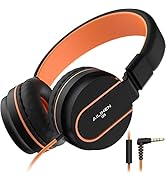 AILIHEN I35 Kids Headphones Wired with Microphone Volume Limited 93dB Children Girls Boys Teen Li...