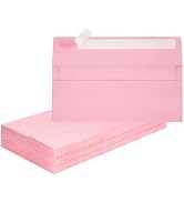 Pink #10 Business Envelopes