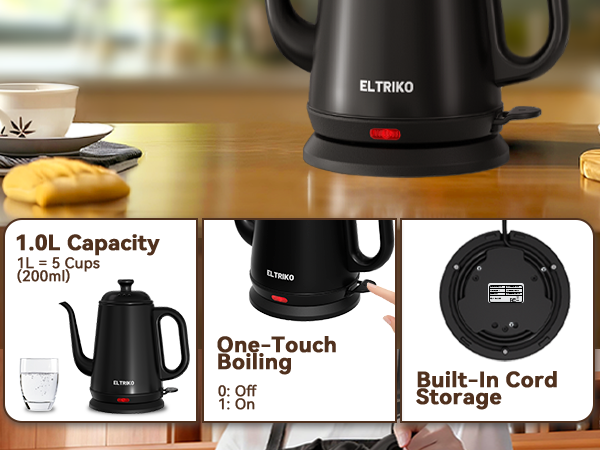 retro electric kettle