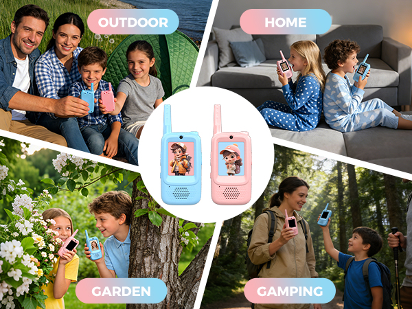 kids video walkie talkies