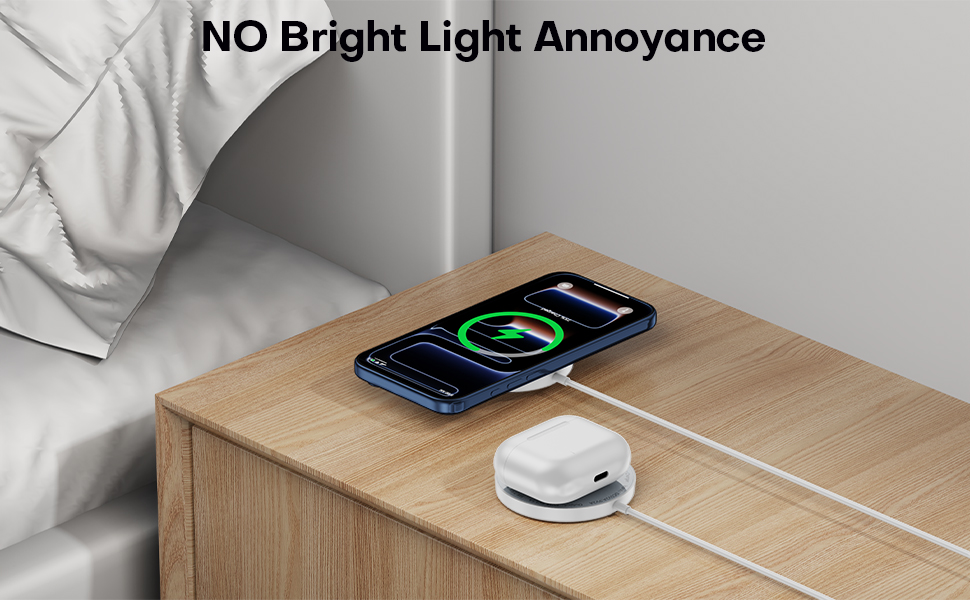 Magnetic Wireless Charger 2Pack 6FT Apple Magsafe Charger,Mag-Safe Charging Wireless iPhone Charger