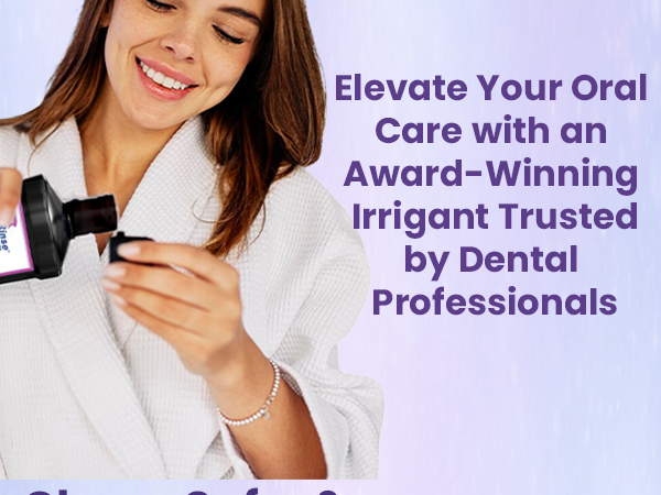 Award-winning oral irrigant concentrate for everyday oral hygiene and fresh breath support