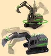 IQKidz Remote Control Excavator
