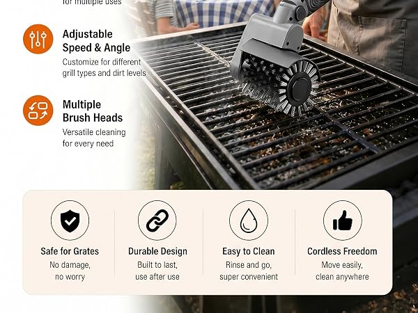 Electric Grill Brush-2